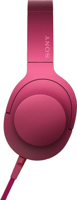 Sony Premium Hi-Res Stereo On-Ear Headphones Pink - ONLINE ONLY