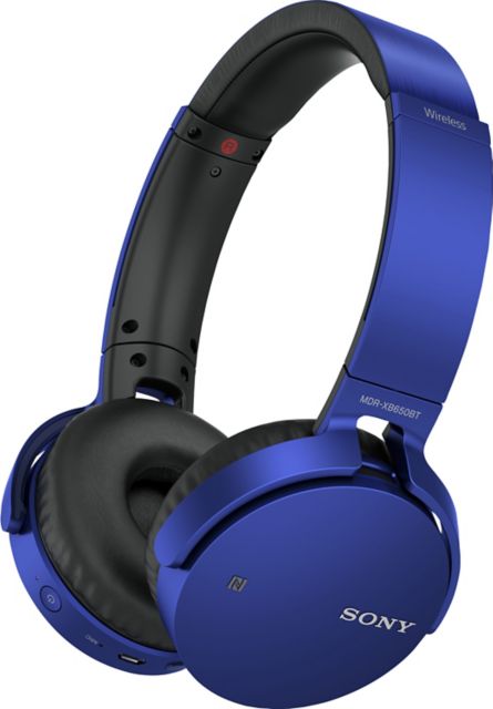 Sony Extra Bass Wireless Over-Ear Headphones Blue - ONLINE ONLY