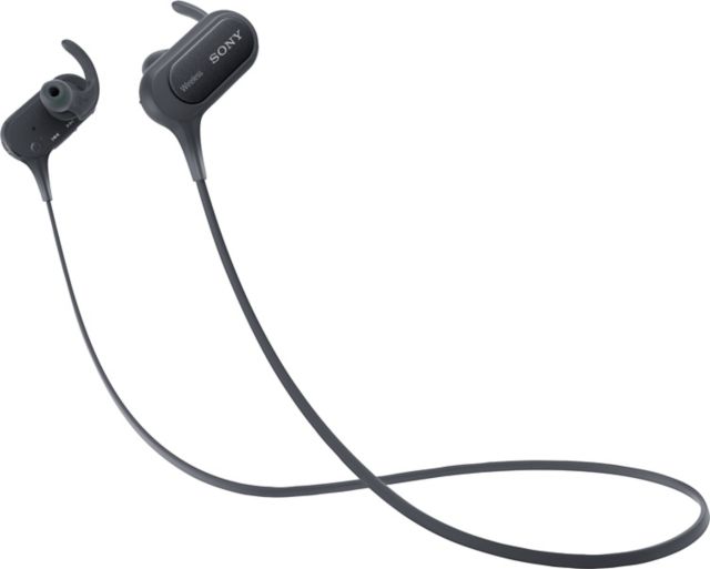 Sony Wireless Sports In-Ear Earbuds Black - ONLINE ONLY