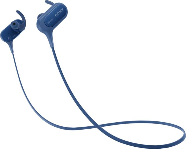 Sony Wireless Sports In-Ear Earbuds Blue - ONLINE ONLY