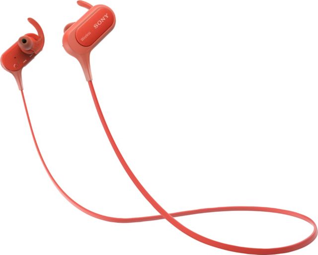 Sony Wireless Sports In-Ear Earbuds Red - ONLINE ONLY