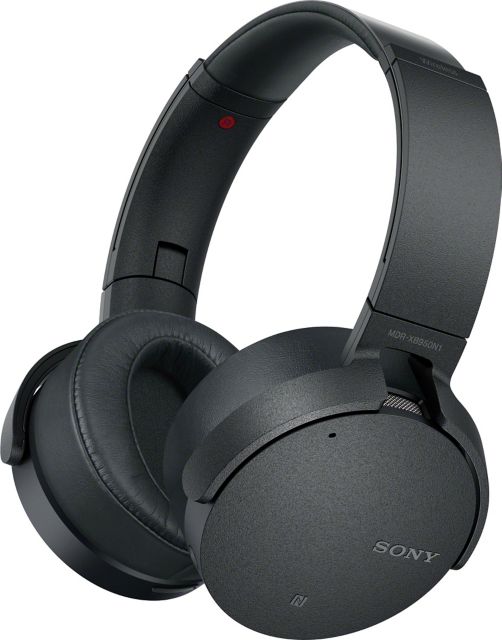 Sony Wireless Noise-Cancelling Extra Bass Headphones Black - ONLINE ONLY