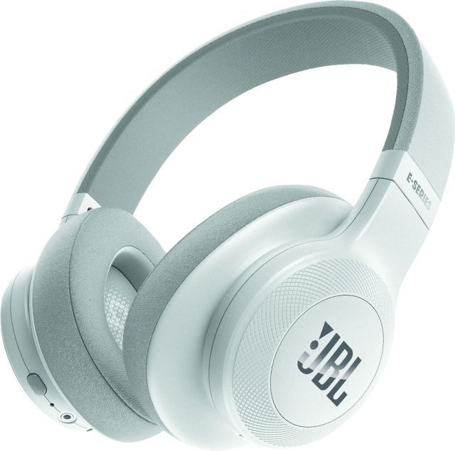 JBL E55 Wireless Over-Ear Headphones White - ONLINE ONLY