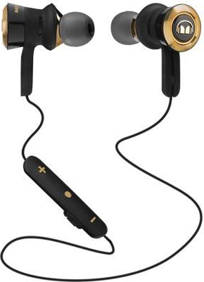 Monster Clarity HD Wireless In-Ear Earbuds with Mic Black/gold - ONLINE ONLY