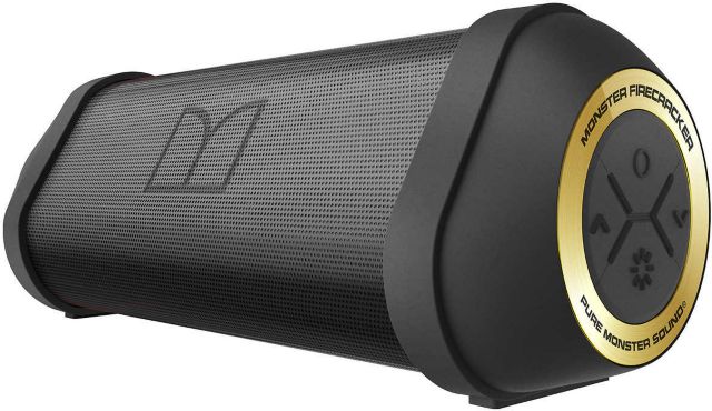 Monster Superstar Firecracker HD Bluetooth Speaker Black - ONLINE ONLY