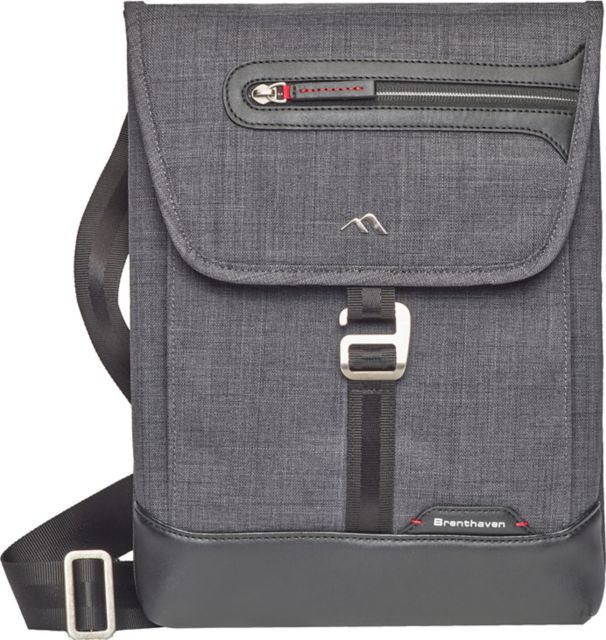Brenthaven Collins Messenger Bag Graphite - ONLINE ONLY