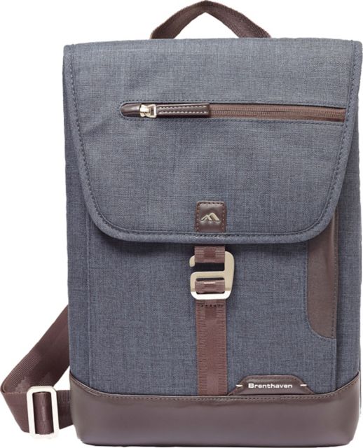 Brenthaven Collins Messenger Bag Indigo Chambray - ONLINE ONLY