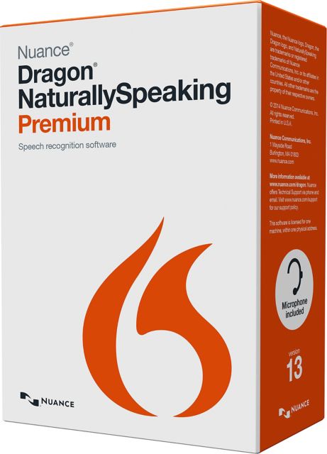 Nuance Dragon Naturally Speaking Premium 13.0 Academic - ONLINE ONLY