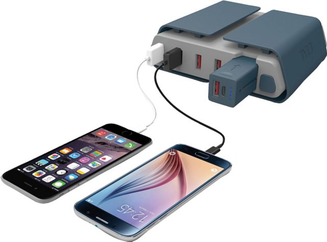 TYLT ENERGI Charging Station Gray - ONLINE ONLY