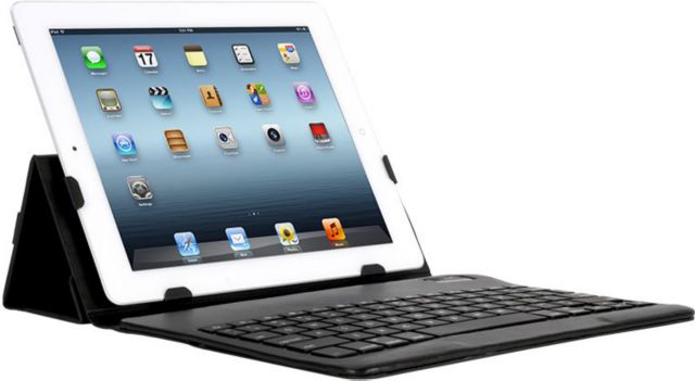 iHome Type Slim Bluetooth Keyboard Case for All iPad Devices Black - ONLINE ONLY