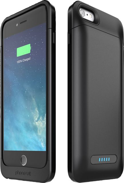 PhoneSuit Elite PRO Battery Case for iPhone 6 Plus /6S Plus Black - ONLINE ONLY