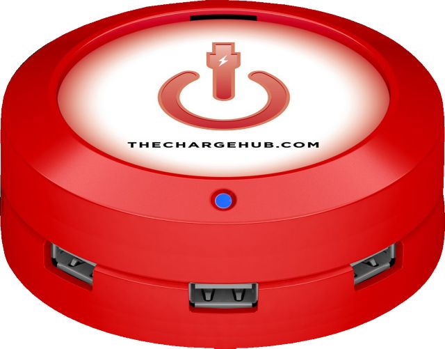 Limitless ChargeHub X5 USB SuperCharger Red - ONLINE ONLY