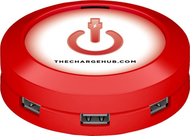 Limitless Innovations ChargeHub X7 USB Charger Red - ONLINE ONLY