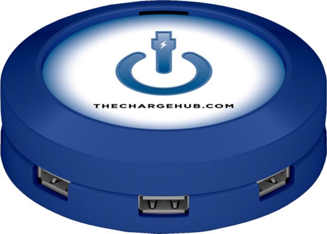 Limitless Innovations ChargeHub X7 USB Charger Blue - ONLINE ONLY