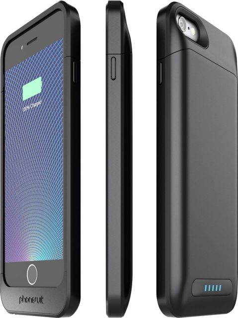 PhoneSuit Elite PRO Battery Case for iPhone 6 & 6S Black - ONLINE ONLY