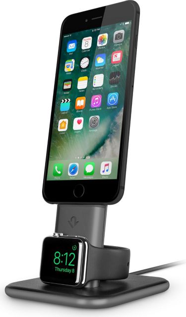 HiRise Duet Charging Station Gunmetal - ONLINE ONLY