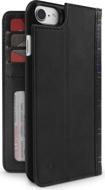 Bookbook For iPhone 7 Black - ONLINE ONLY