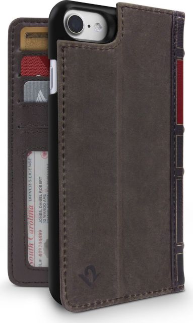 Bookbook For iPhone 7 Brown - ONLINE ONLY