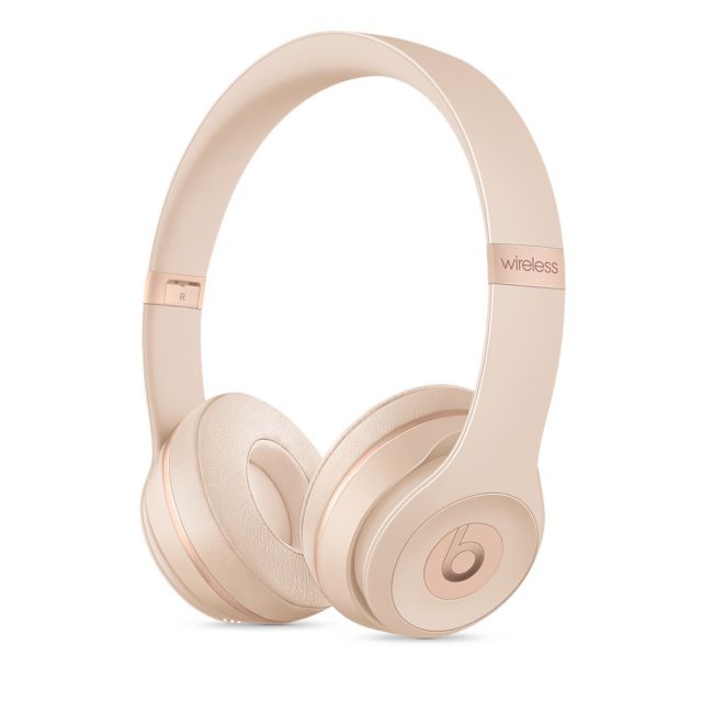 Beats Solo3 Wireless Headphones Matte Gold - ONLINE ONLY