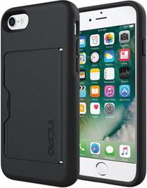 Incipio Stowaway for iPhone 8/7 - Black/Black