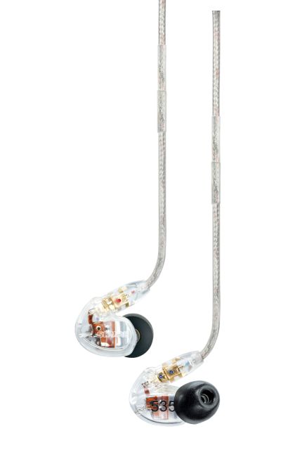 SHURE SE535-CL EARPHONES CLEAR