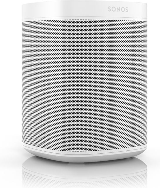 Sonos One - Voice Controlled Smart Speaker - White - ONLINE ONLY