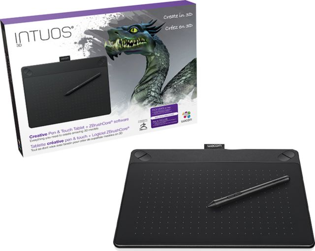 Wacom Intuos 3D Creative Pen & Touch Tablet Educational - ONLINE ONLY