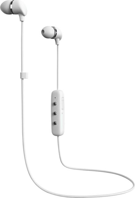 In-Ear Earbuds Wireless with Mic, White - ONLINE ONLY