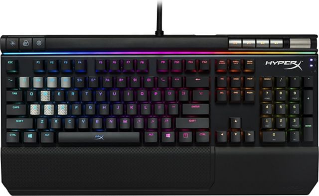 HyperX Alloy Elite Mechanical Gaming Keyboard,RGB-MX Red - ONLINE ONLY