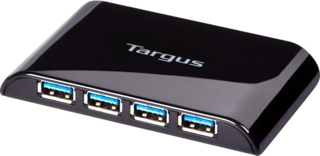 Targus 4-port USB Hub -External 4 USB 3.0 Port - ONLINE ONLY