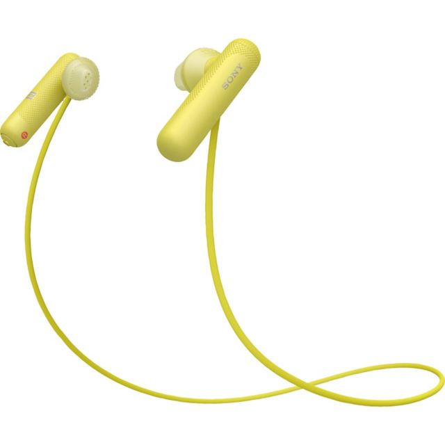 Sony SP500 Wireless In-Ear Sports Earbuds Yellow - ONLINE ONLY