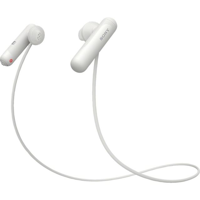 Sony SP500 Wireless In-Ear Sports Earbuds White - ONLINE ONLY