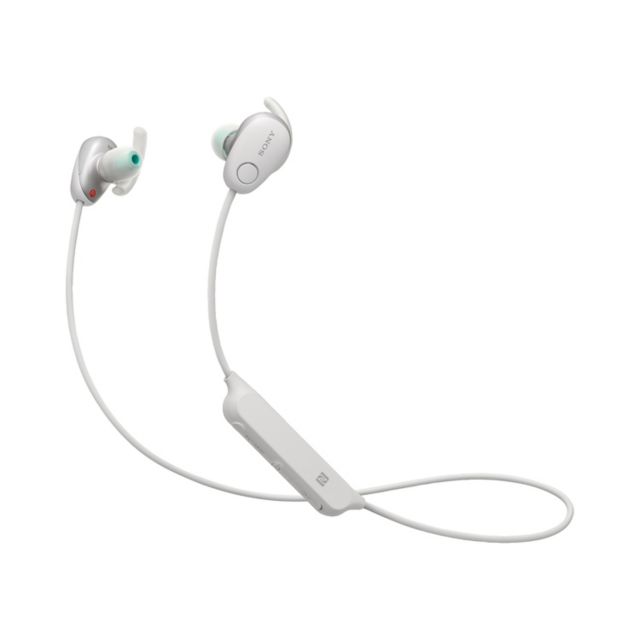 Sony SP600 Wireless In-Ear Sports Earbuds White - ONLINE ONLY