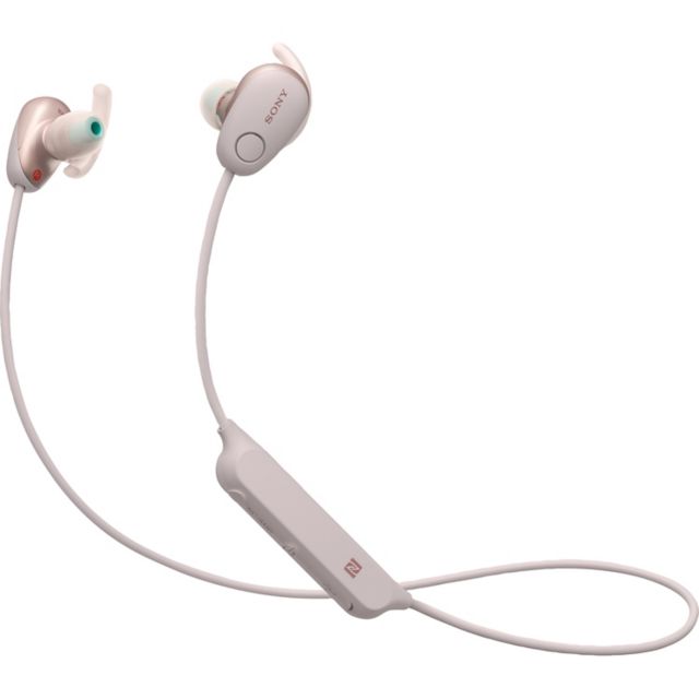 Sony SP600 Wireless In-Ear Sports Earbuds Pink - ONLINE ONLY