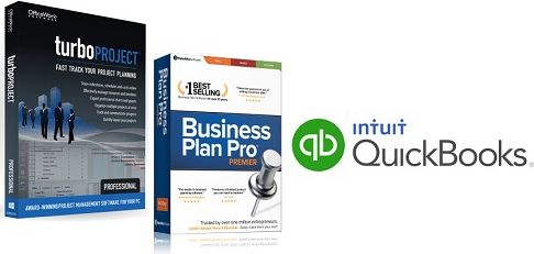 PaloAlto Business Plan Pro Premiere With Turboproject Pro & Free Quickbooks (Windows) ESD Software Download