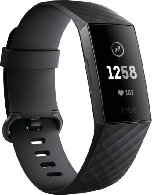 FITBIT CHARGE 3 GRAPHITE/BLACK