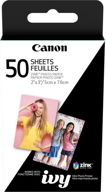 Canon ZINK Photo Paper 2" x 3" - 50 Sheet - ONLINE ONLY