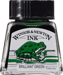 DRAWING INK 1/2 OZ BRILLAINT GREEN