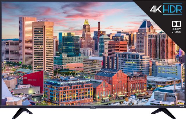 TCL Super Slim 49'' 5 series 4K HDR Roku LED TV - ONLINE ONLY