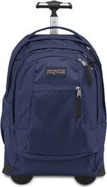 Jansport Driver 8 Wheeled Backpack Navy