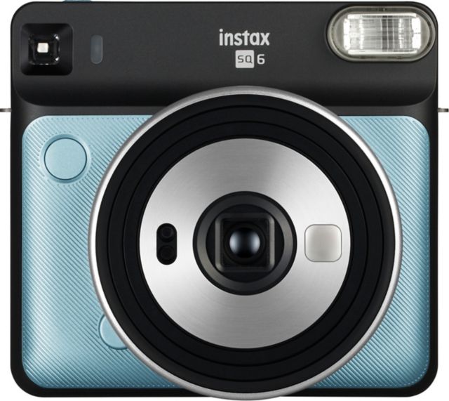Fuji instax SQ6 Instant Film Camera - Metallic Blue - ONLINE ONLY
