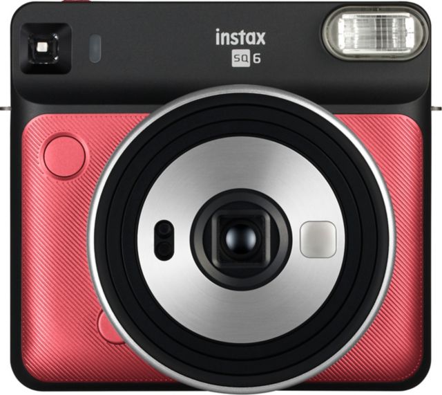 Fuji instax SQ6 Instant Film Camera - Ruby Red - ONLINE ONLY