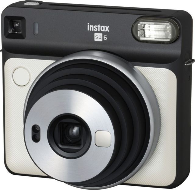 Fuji instax SQ6 Instant Film Camera - Pearl White - ONLINE ONLY