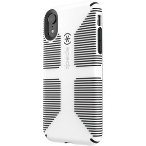 Speck Smartphone Case- iPhone XR Candyshell Grip (White/Black)