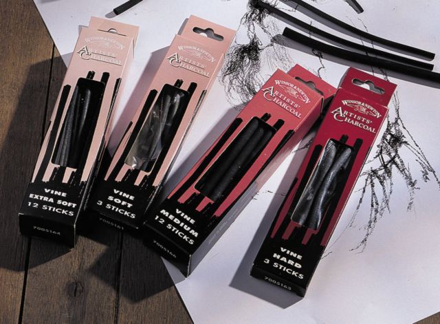 Charcoal Vine Hard 12/Box