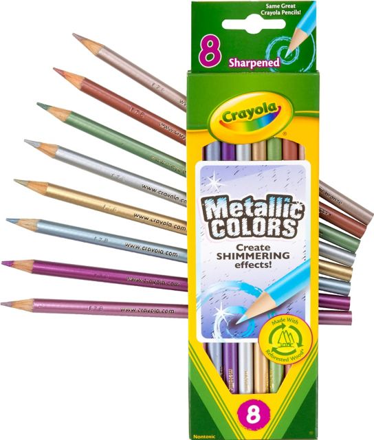Metallic Fx Color Pencil 8 Count