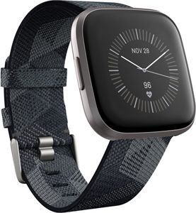 Fitbit Versa 2 Special Edition - Smoke Woven Band/Mist Grey Aluminum Case - ONLINE ONLY