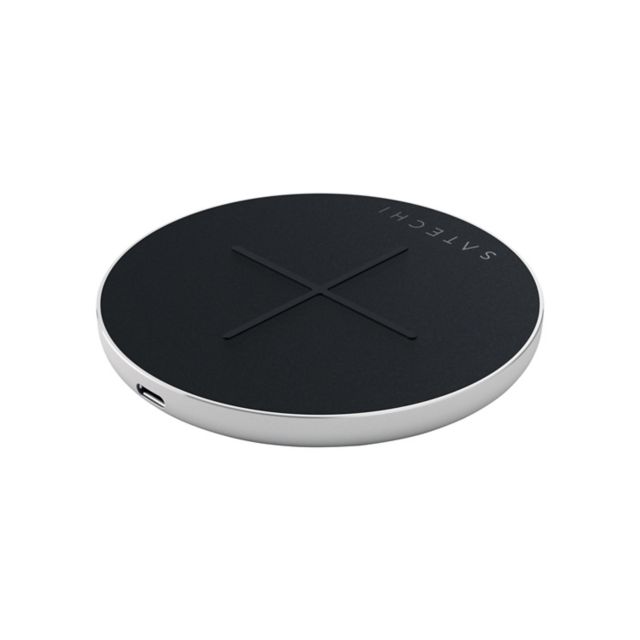 Satechi Aluminum Type-C PD & QC Wireless Charger, Silver - ONLINE ONLY