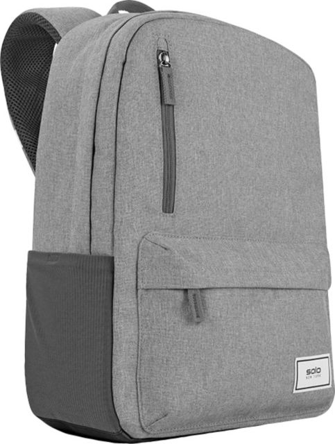 Solo New York RE:COVER Recycled Backpack 16.9in, Gray - ONLINE ONLY