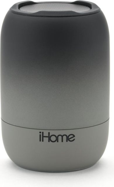 iHome PlayFade Rechargeable Water-Resistant Bluetooth Speaker Black - ONLINE ONLY